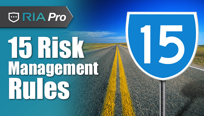 15-Risk Management Rules – RIA Pro