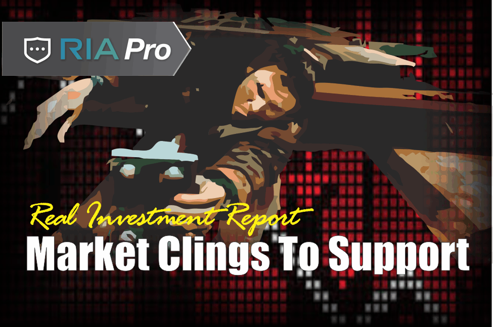 Market Clings To Support