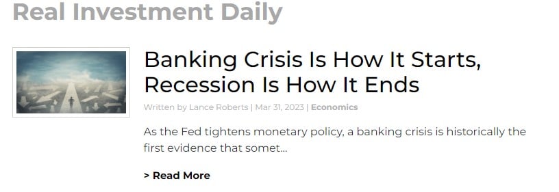 , Indicators Warn Of Recession. Analysts Disagree.