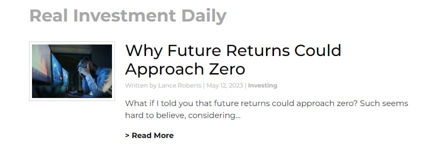 , Recession Alert Confirmed By NFIB
