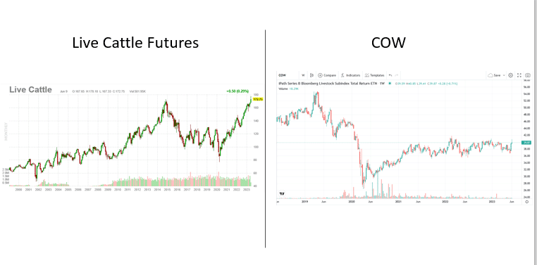 , Bullish on Cattle But not COW