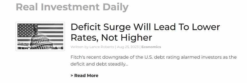 , Economic Downturn Still A Risk To Stocks